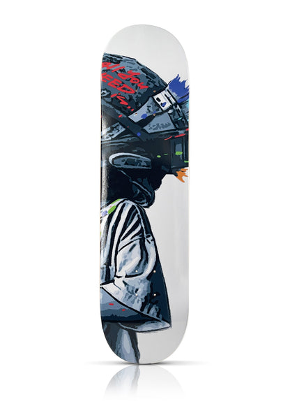 ROAMCOUCH x SK8 of the ART 'Bomber Boy' (2023) Diptych Skateboard Deck Set