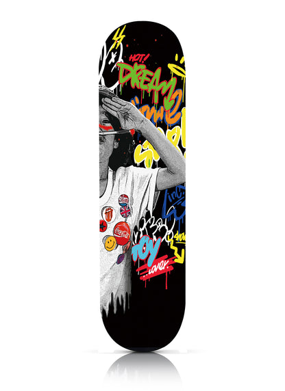 ROAMCOUCH x SK8 of the ART 'Keirei' (2023) Diptych Skateboard Deck Set