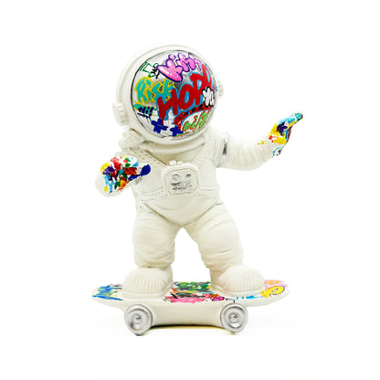 ROAMCOUCH 'Sk8 Astronaut' (2024) Hand-Painted Designer Art Figure