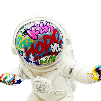 ROAMCOUCH 'Sk8 Astronaut' (2024) Hand-Painted Designer Art Figure