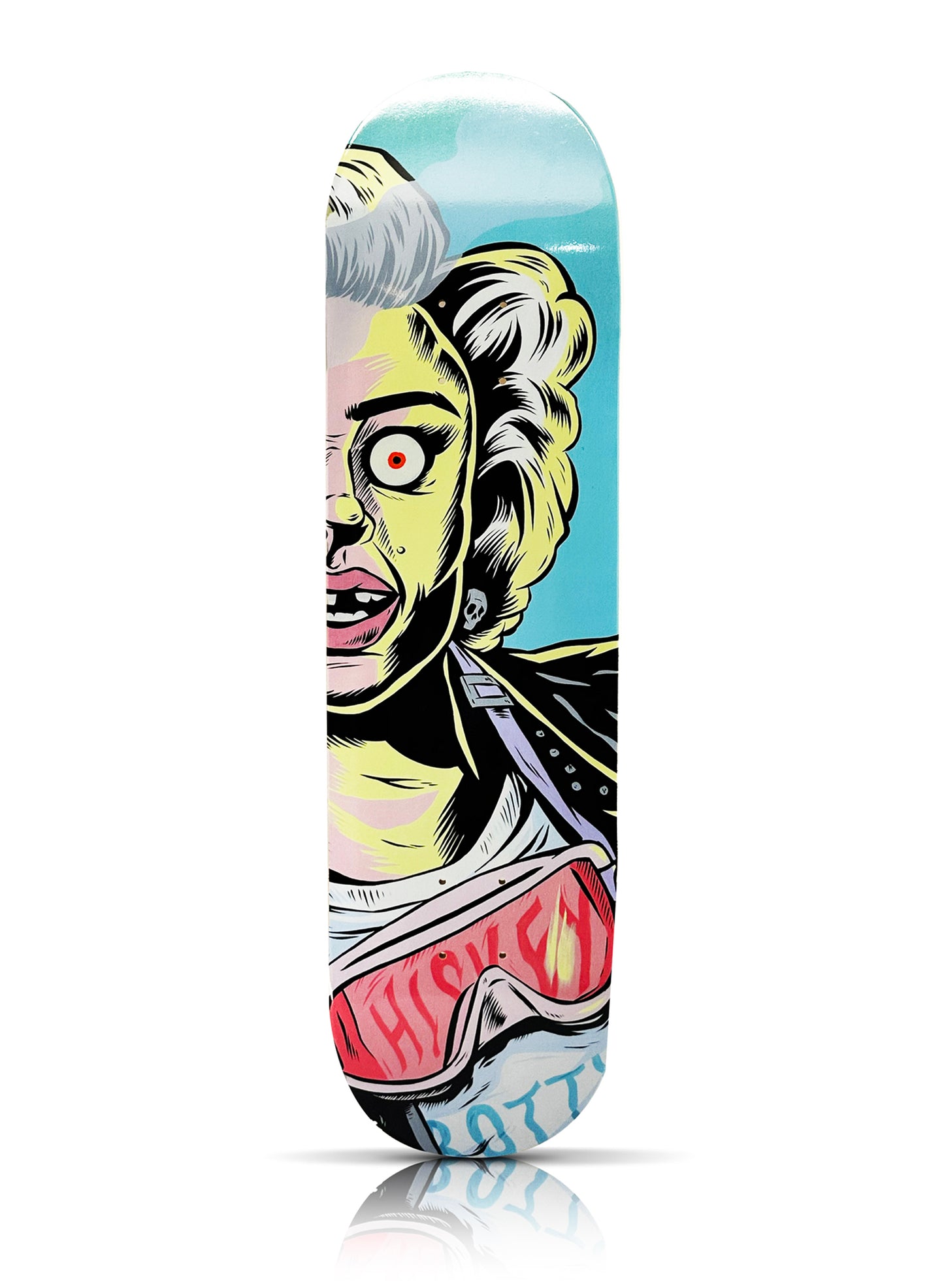 RYAN ROADKILL x SK8 of the ART 'Whiskey Throttle Marilyn' (2023) Diptych Skateboard Deck Set