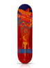 SANK TOYS 'Whale Fall' (2022) 2-Sided Skateboard Deck (red)