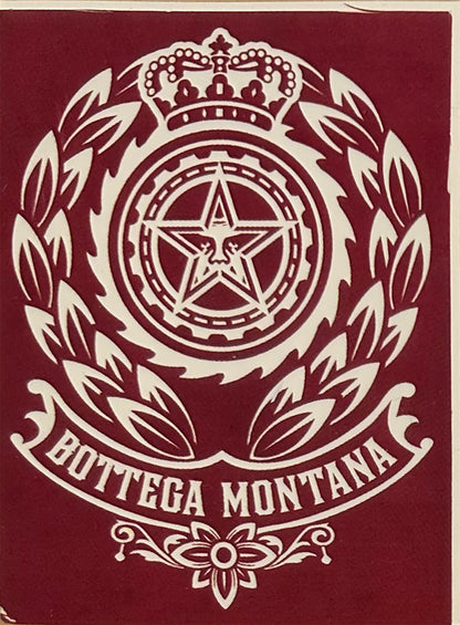 SHEPARD FAIREY 'Obey x Bottega Montana' (2007) Skateboard Deck (black)