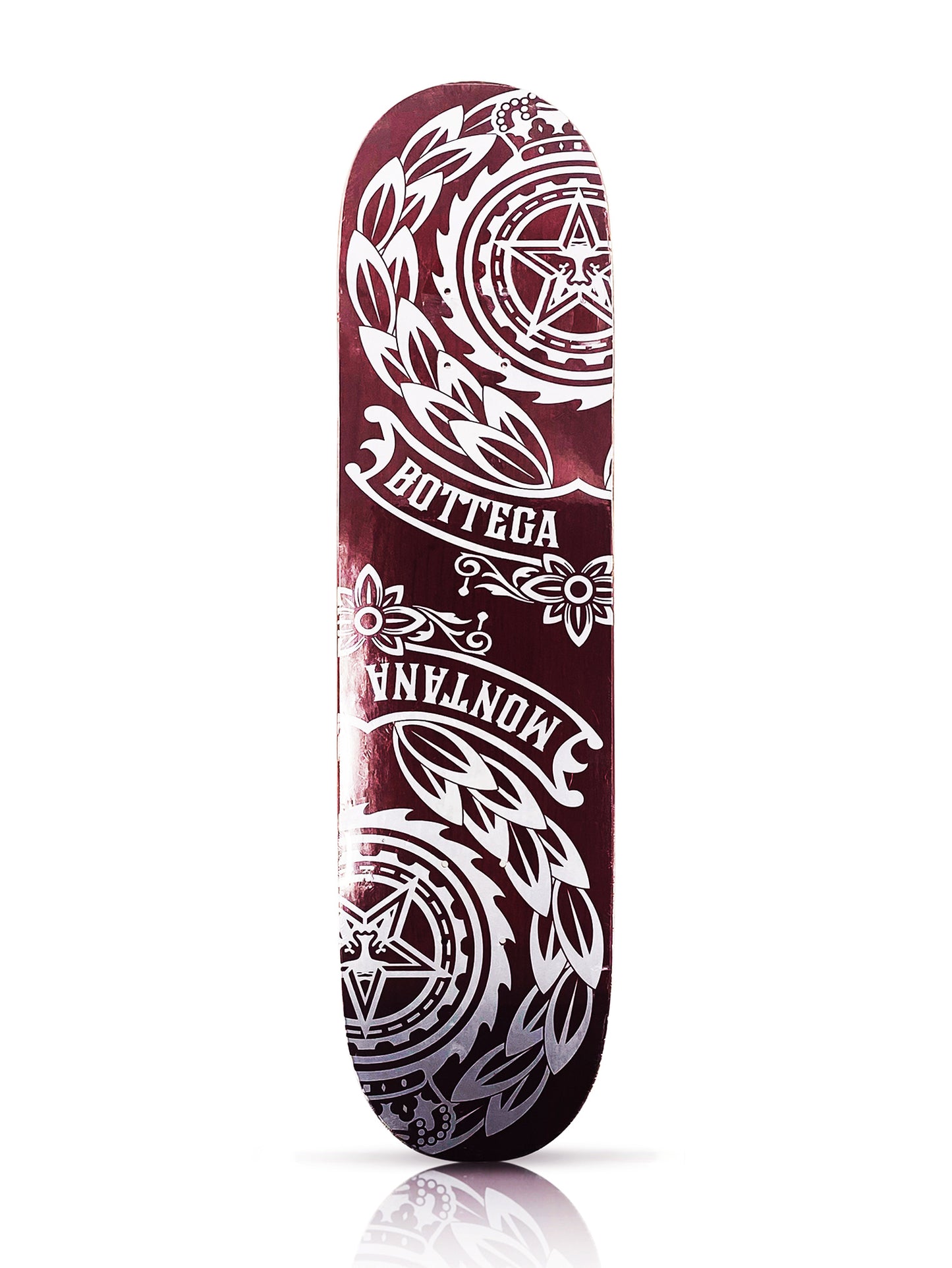 SHEPARD FAIREY 'Obey x Bottega Montana' (2007) RARE Diptych Skateboard Deck Set