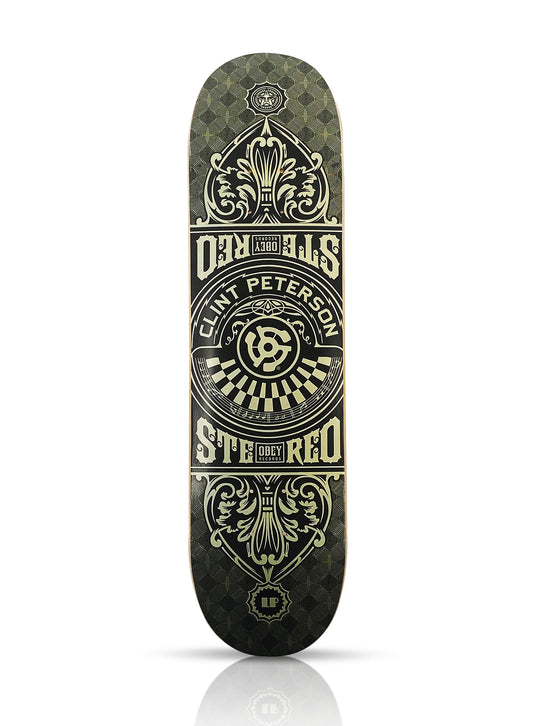 SHEPARD FAIREY 'Co-op Series: Clint Peterson' (2009) Rare Skateboard Deck