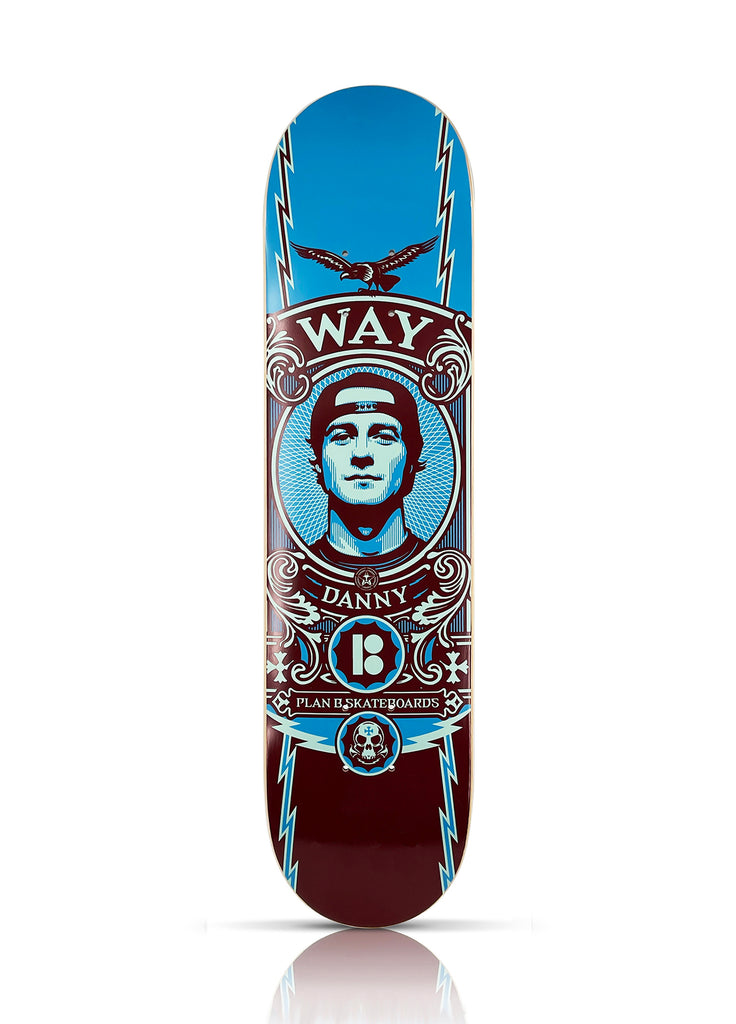 SHEPARD FAIREY x Plan B 'Danny Way' (2005) Skateboard Deck