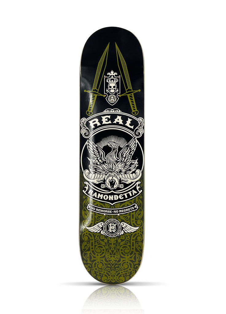 SHEPARD FAIREY x REAL Skateboards 'No Remorse...' (2006) Skateboard Deck