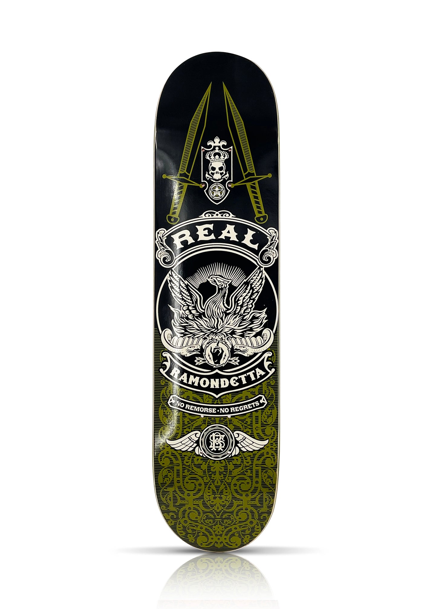 SHEPARD FAIREY x REAL Skateboards 'No Remorse...' (2006) Skateboard Deck