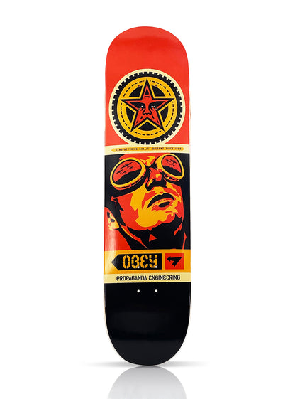 SHEPARD FAIREY 'Obey Goggles' (2008) Skateboard Deck