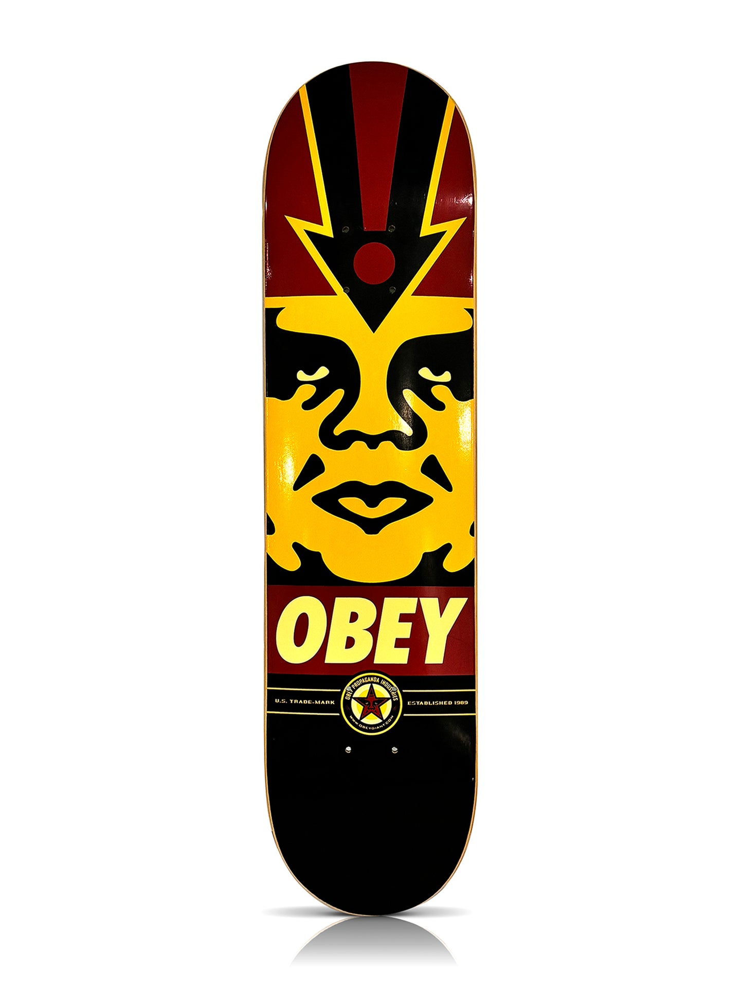 SHEPARD FAIREY x Obey 'Obey Icon' (2015) Rare Skateboard Deck