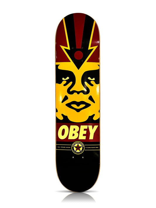 SHEPARD FAIREY x Obey 'Obey Icon' (2015) Rare Skateboard Deck