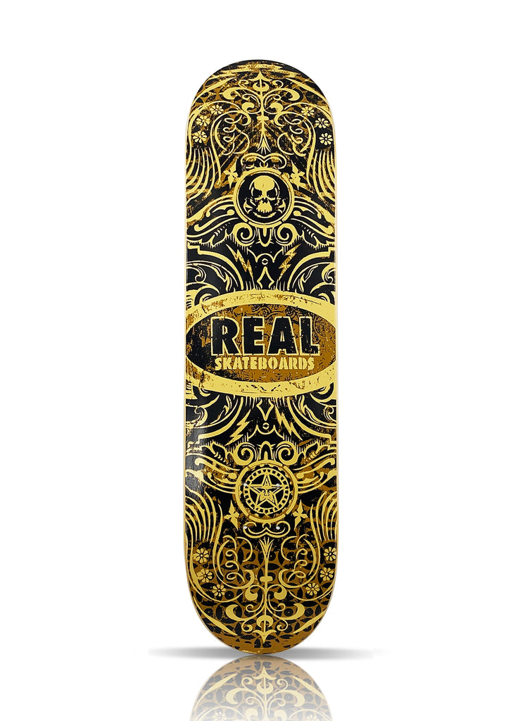 SHEPARD FAIREY x REAL Skateboards 'OG Oval Remix Project' (2007) Skateboard Deck