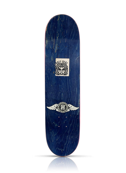 SHEPARD FAIREY x REAL Skateboards 'Ride the Lightning' (2006) Skateboard Deck