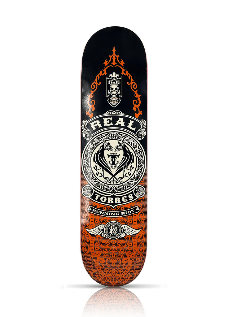 SHEPARD FAIREY x REAL Skateboards 'Running Riot' (2006) Skateboard Deck