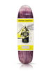 SHEPARD FAIREY x New Deal 'Warning: Addictive' (2020) Skateboard Deck (purple)