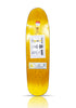 SHEPARD FAIREY x New Deal 'Warning: Addictive' (2020) Skateboard Deck (red)