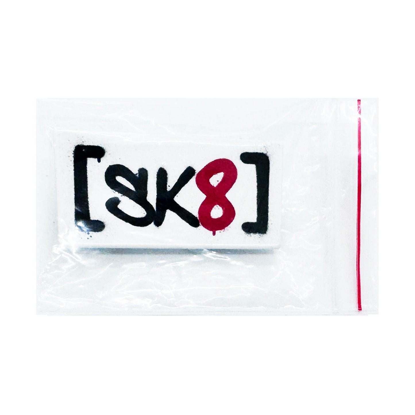 SK8 of the ART 'Sk8 Logo Pin' (2024) UV-Printed Lapel Pin