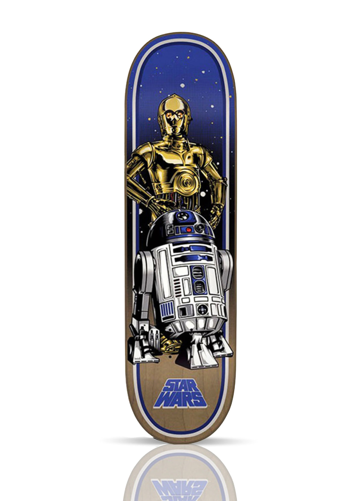 STAR WARS x Santa Cruz 'Droids' (2014) LE Skateboard Deck