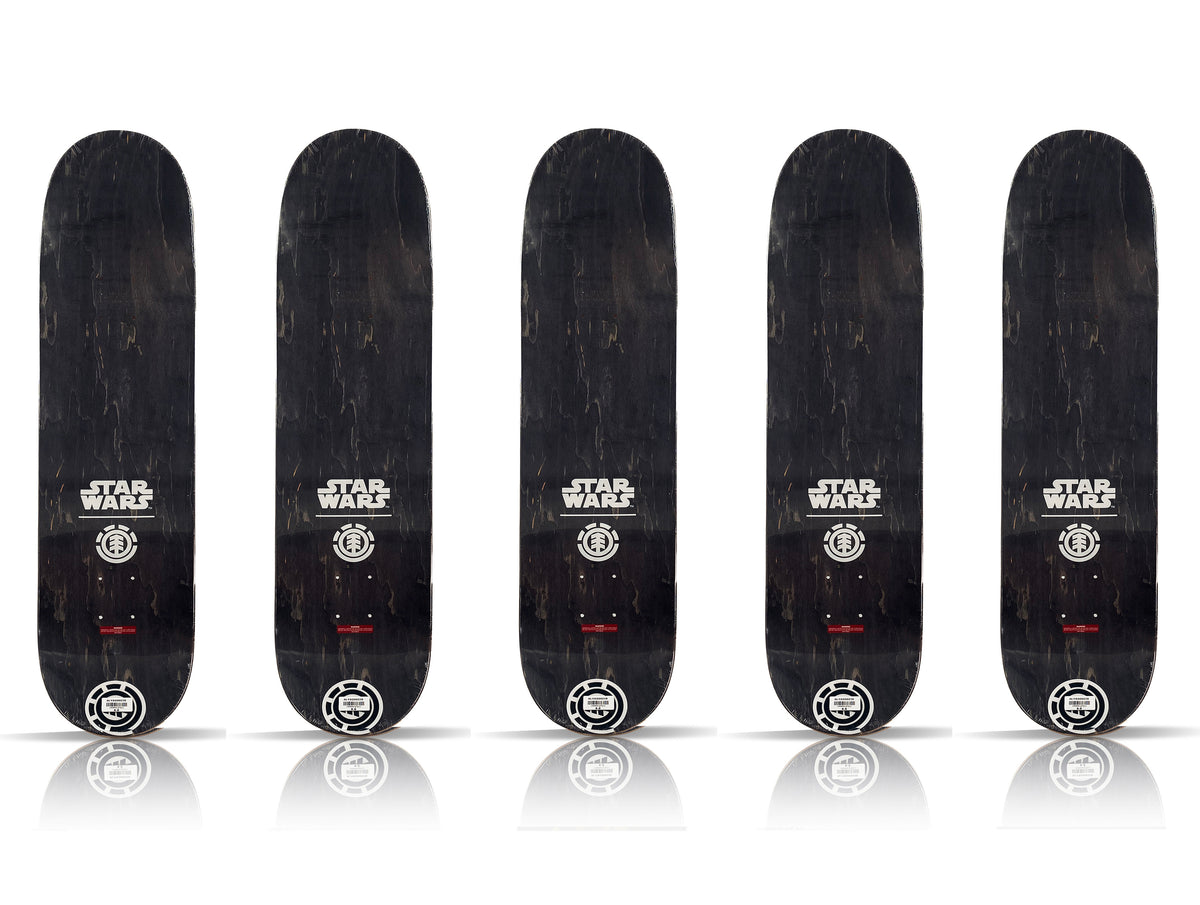 STAR WARS x Element 'Characters' (2021) 5-Skateboard Deck Set