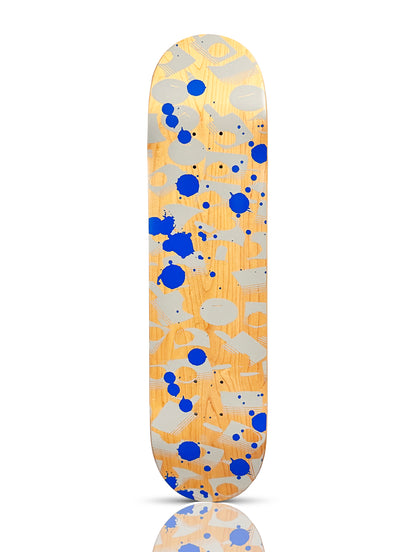 STASH x Shut 'Splat Caps' (2014) Rare Early Skateboard Deck