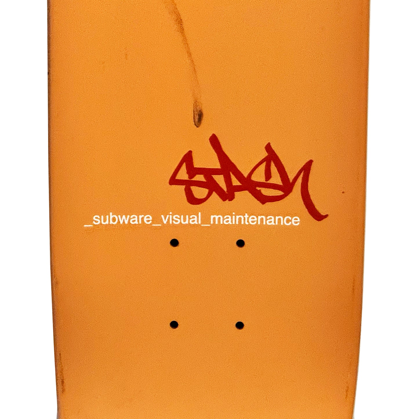 STASH x Shut 'Visual Maintenance' (2002) Rare Vintage Skateboard Deck