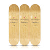 STEVEN HARRINGTON 'Rosé' (2018) Hand-Signed Triptych Skateboard Deck Set