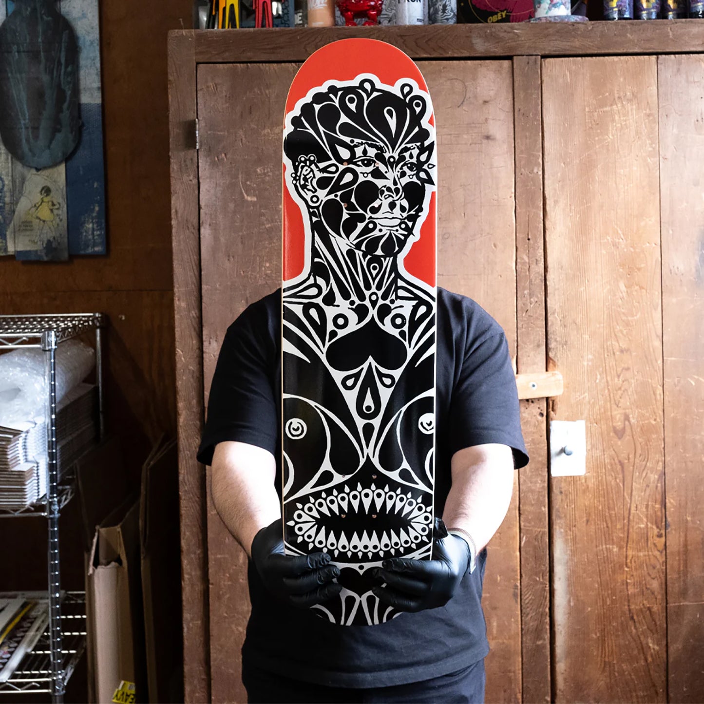 STINKFISH x 1xRUN 'Prickly...' + 'Anatomy...' (2025) Diptych Skateboard Deck Set