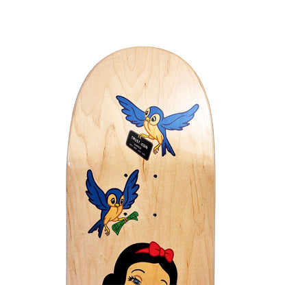 TRUST.ICON x SK8 of the ART 'Snow White' (2024) Skateboard Deck