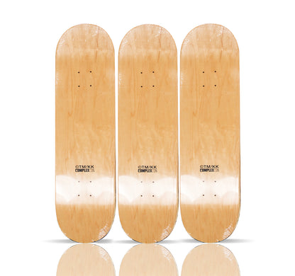 TAKASHI MURAKAMI 'Polluted' (2019) Triptych Skateboard Deck Set