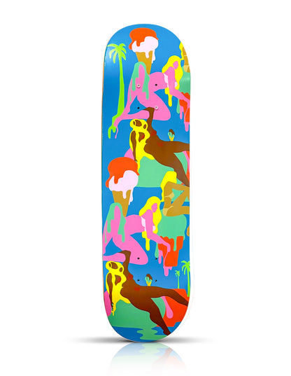 TODD JAMES x Ice Cream Skateboards 'Art Basel' (2022) Exclusive Skateboard Deck