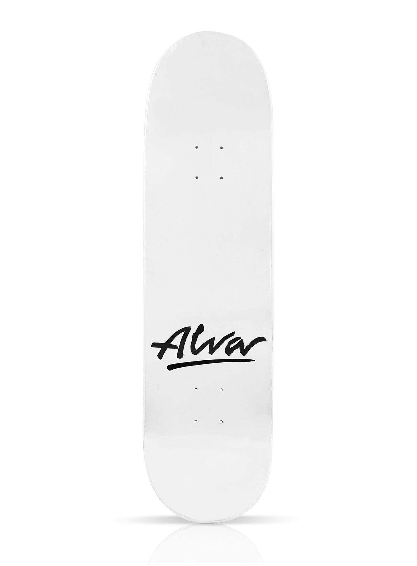 TONY ALVA 'Scratch' (1988) RARE Hand-Signed Skateboard Deck