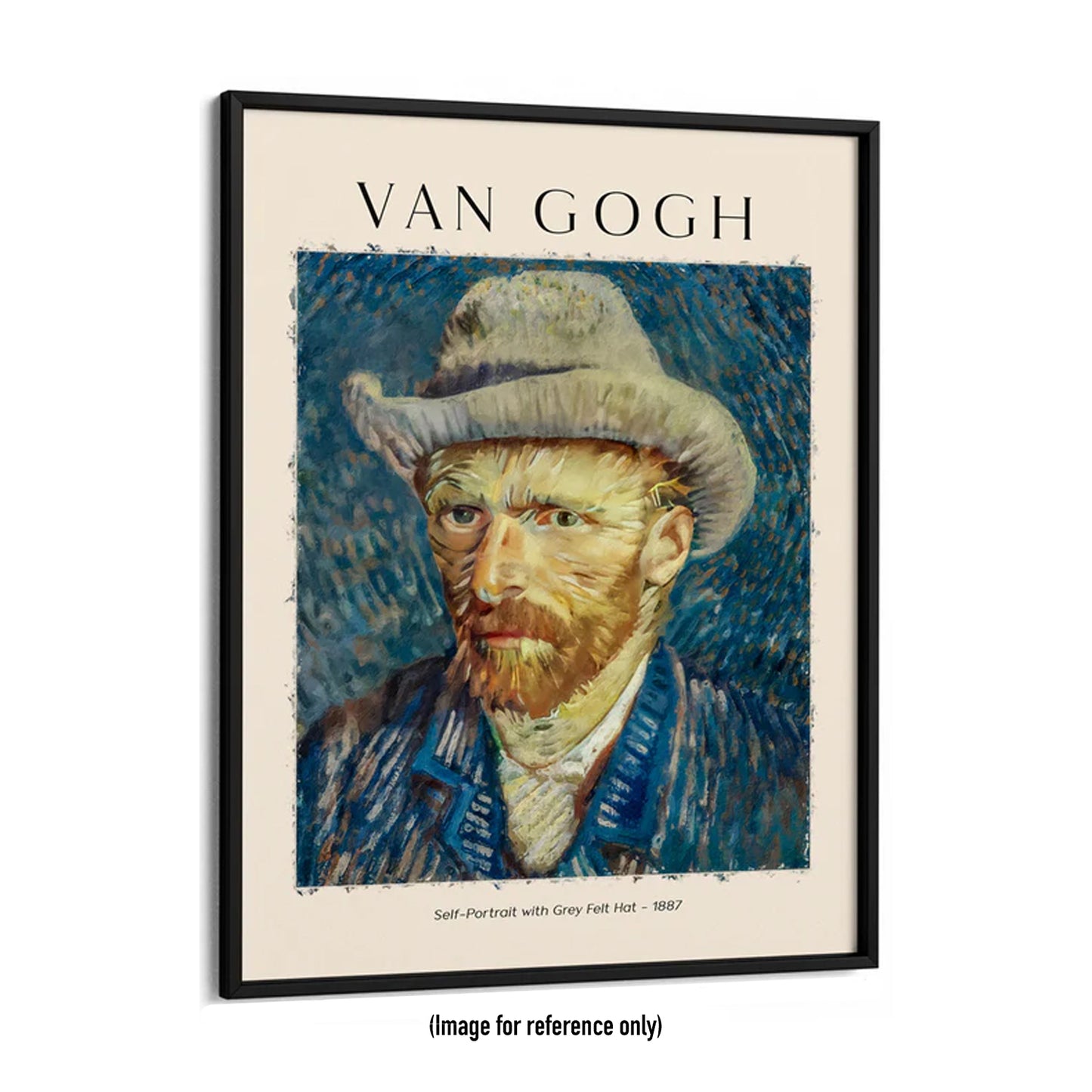 VINCENT VAN GOGH 'Self Portrait' (2022) Triptych Skateboard Deck Set