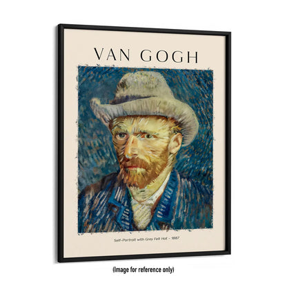 VINCENT VAN GOGH 'Self Portrait' (2022) Triptych Skateboard Deck Set