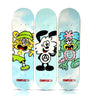 VERDY 'Girls Don't Cry' (2022) Triptych Skateboard Deck Set