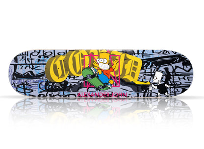 ALEXANDER-JOHN 'Failed Experiments' (2021) Skateboard Deck (yellow)