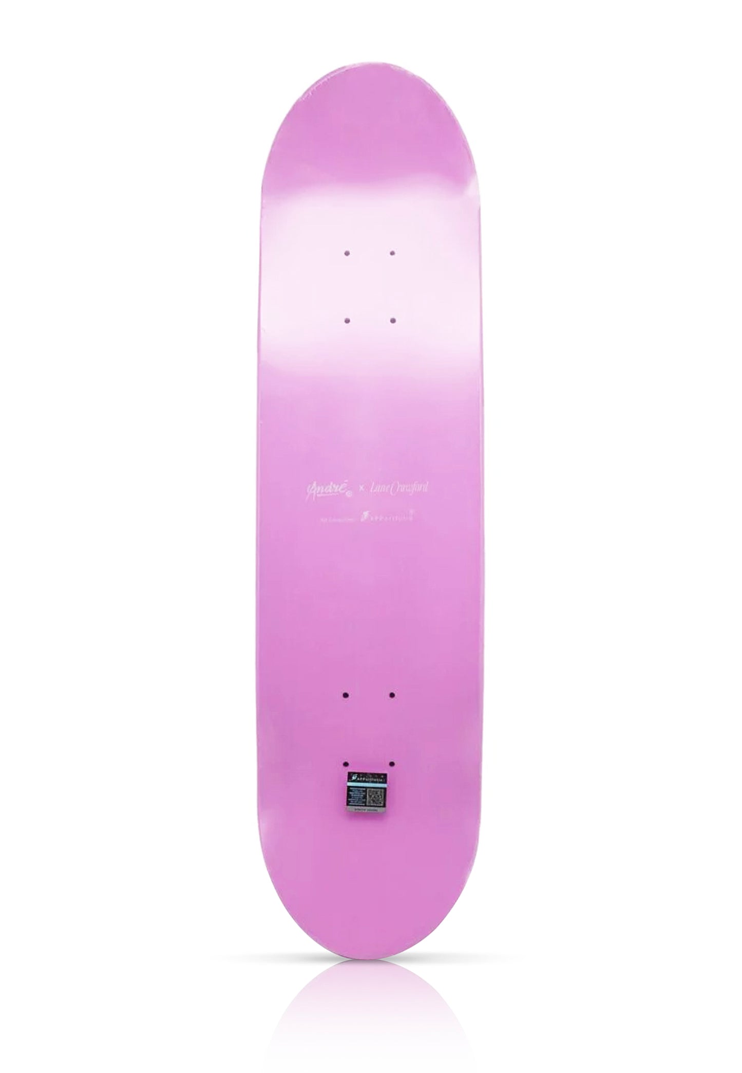 ANDRE SARAIVA x Apportfolio 'Mr. A x Lane Crawford' (2022) Skateboard Deck (pink)