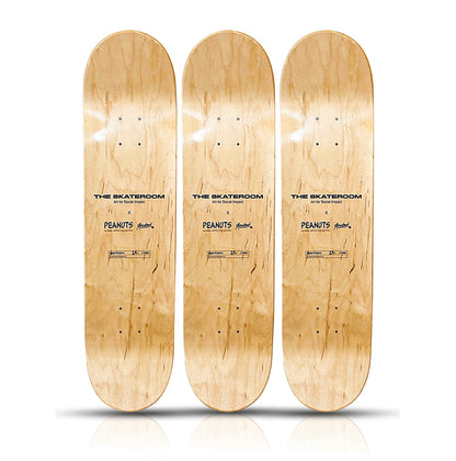 ANDRÉ SARAIVA 'Peanuts' (2020) Triptych Skateboard Deck Set