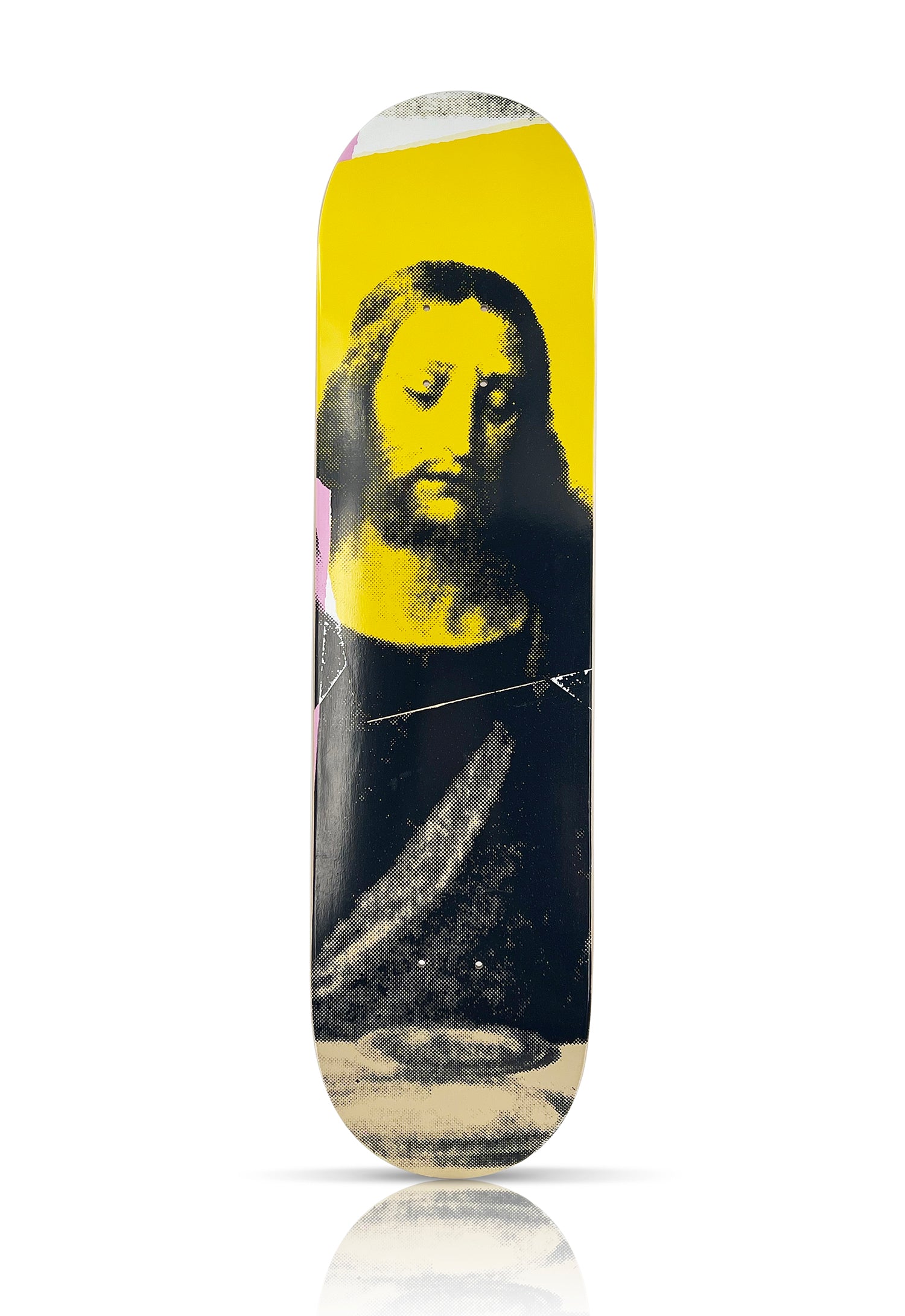 burton andy warhol snowboard last supper ANDY WARHOL 'Last Supper' (2015) Triptych Skateboard Deck Set