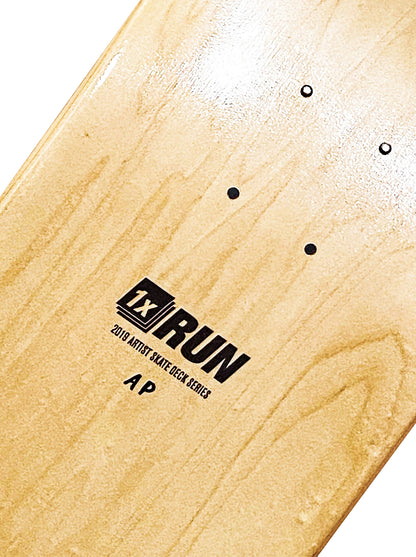 ASKEW ONE '1xRUN Logo' (2019) Skateboard Deck