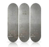 AXEL TREMOR 'Mr. Presley 3D' (2021) Stainless Steel Skateboard Deck Triptych