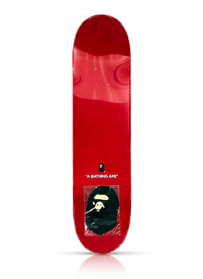 BAPE 'Color Camo' (2019) Skateboard Deck (red)