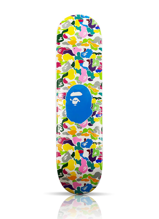 BAPE x Mild Murder 'Color Camo' (2020) Skateboard Deck