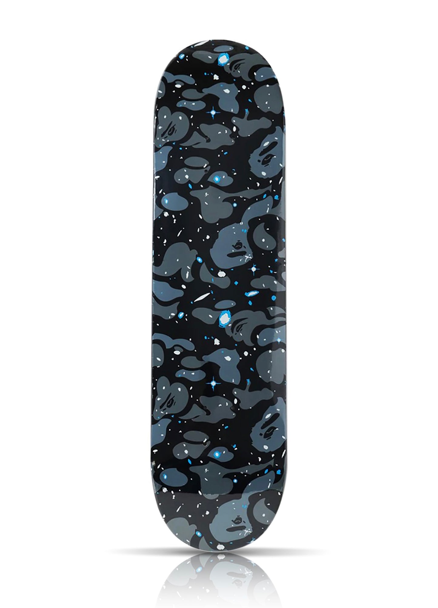 BAPE x BannedLA 'Space Camo' (2021) Skateboard Deck (black)