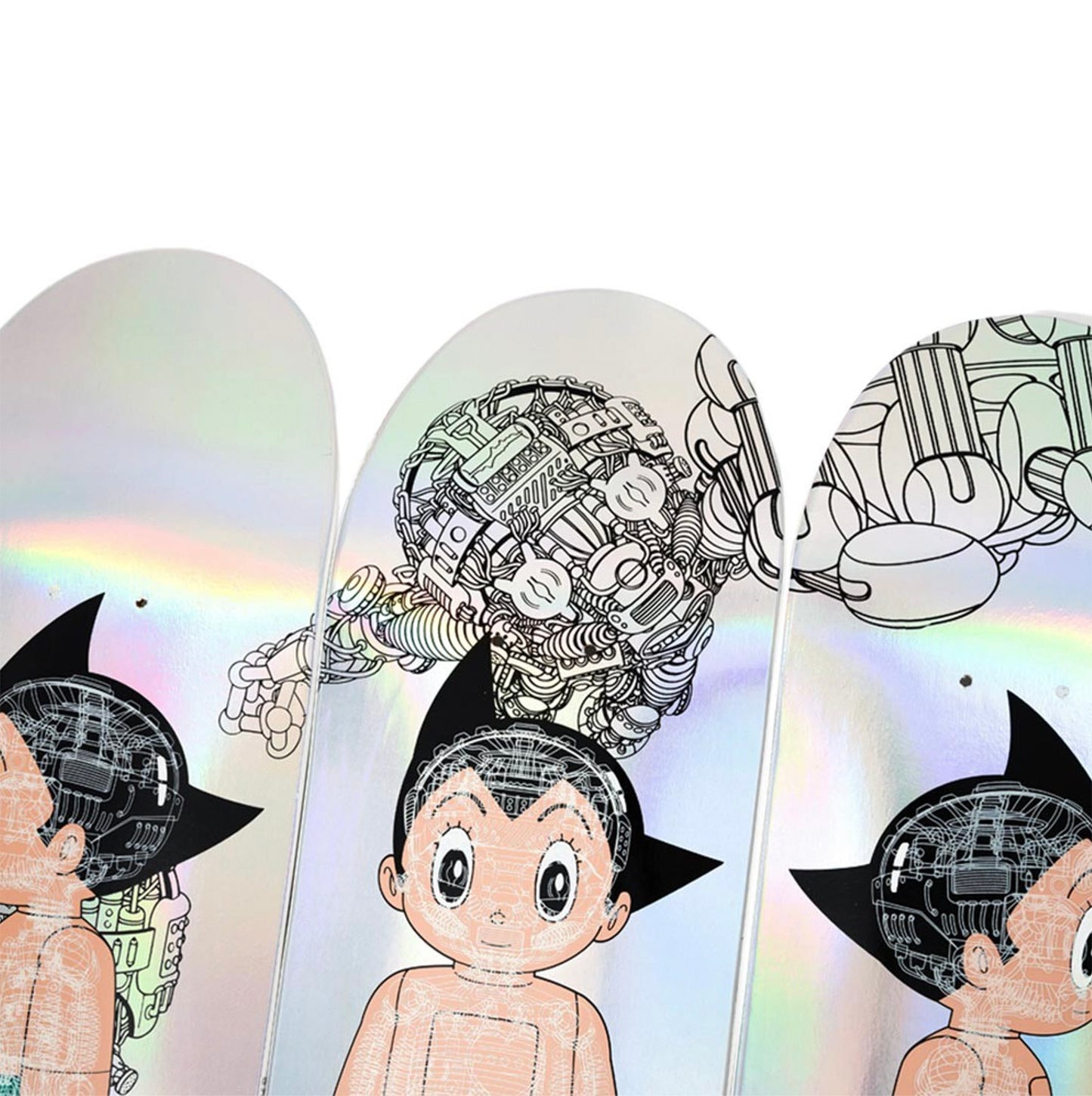 ASTRO BOY x BAIT (2022) Skateboard Deck Triptych