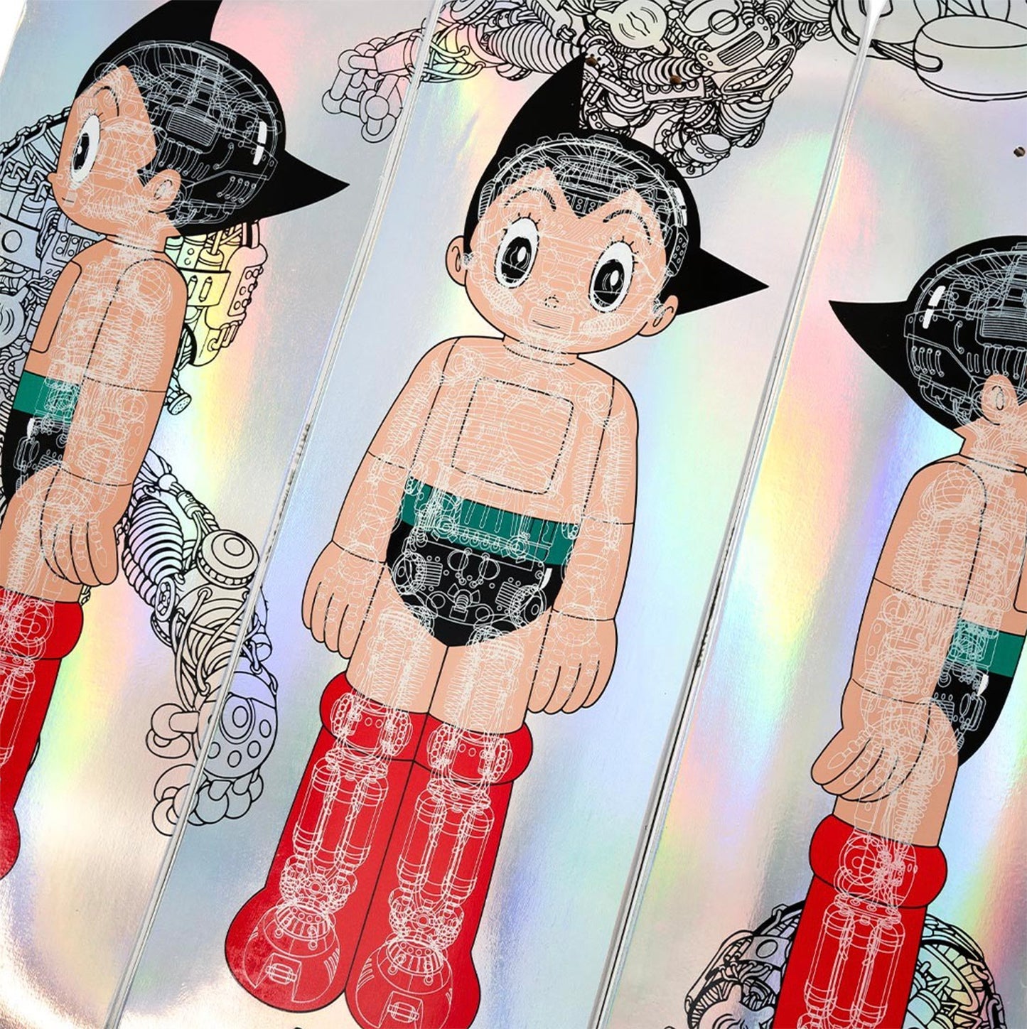 ASTRO BOY x BAIT (2022) Skateboard Deck Triptych