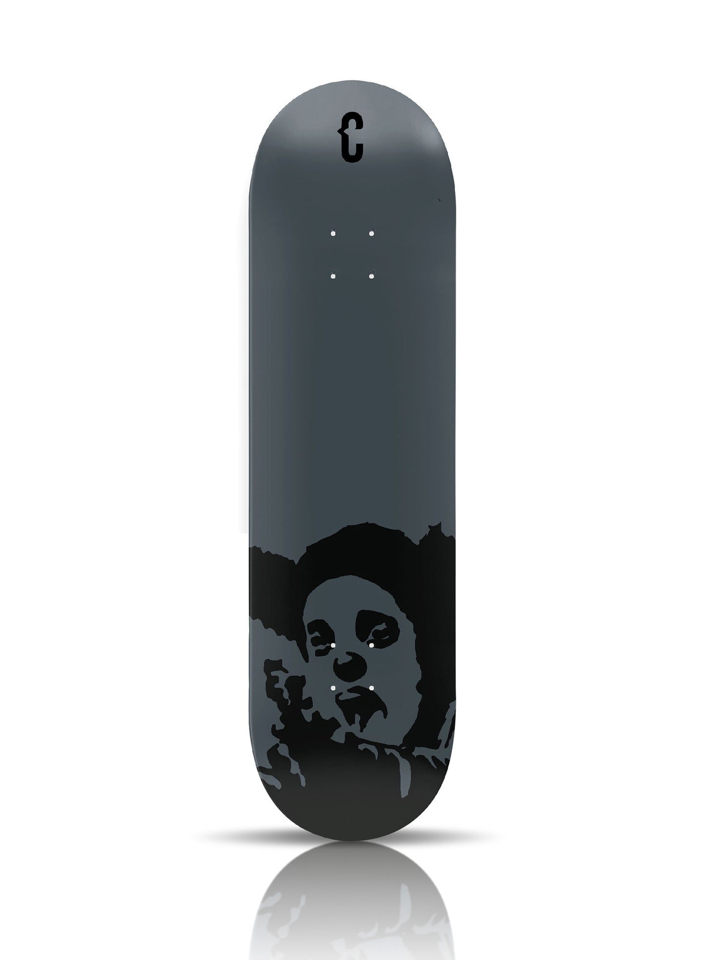 BANKSY x Clown Skateboards 'Manifesto Dub' (2021) Skateboard Deck (grey)