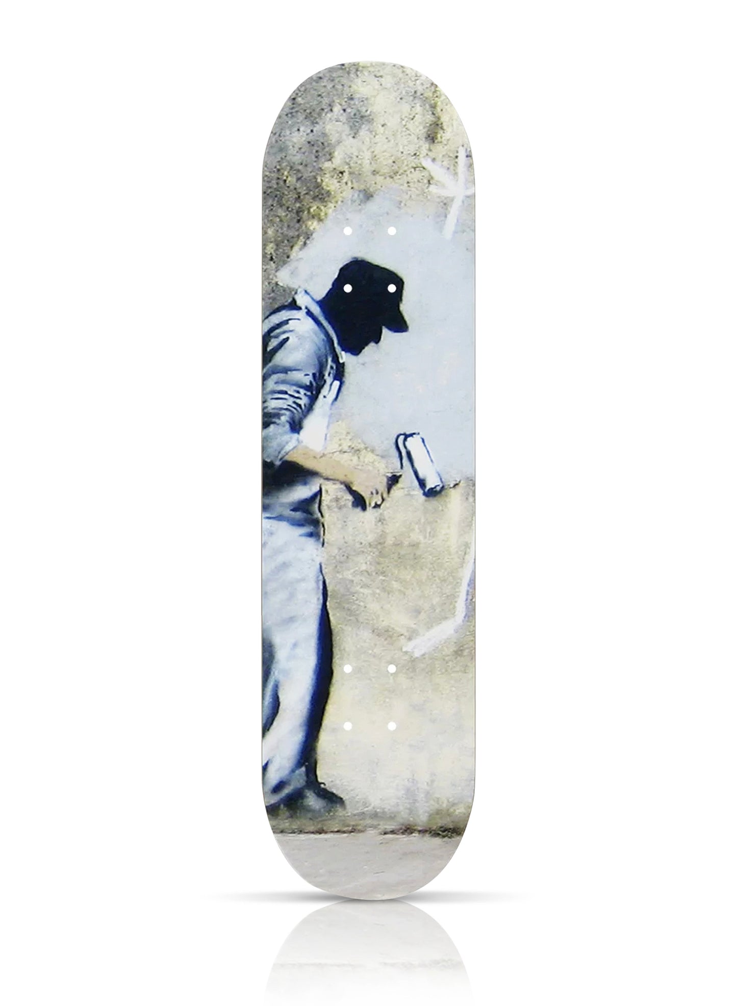 BANKSY (after) 'Grey Ghost' (2019) Triptych Skateboard Deck Set