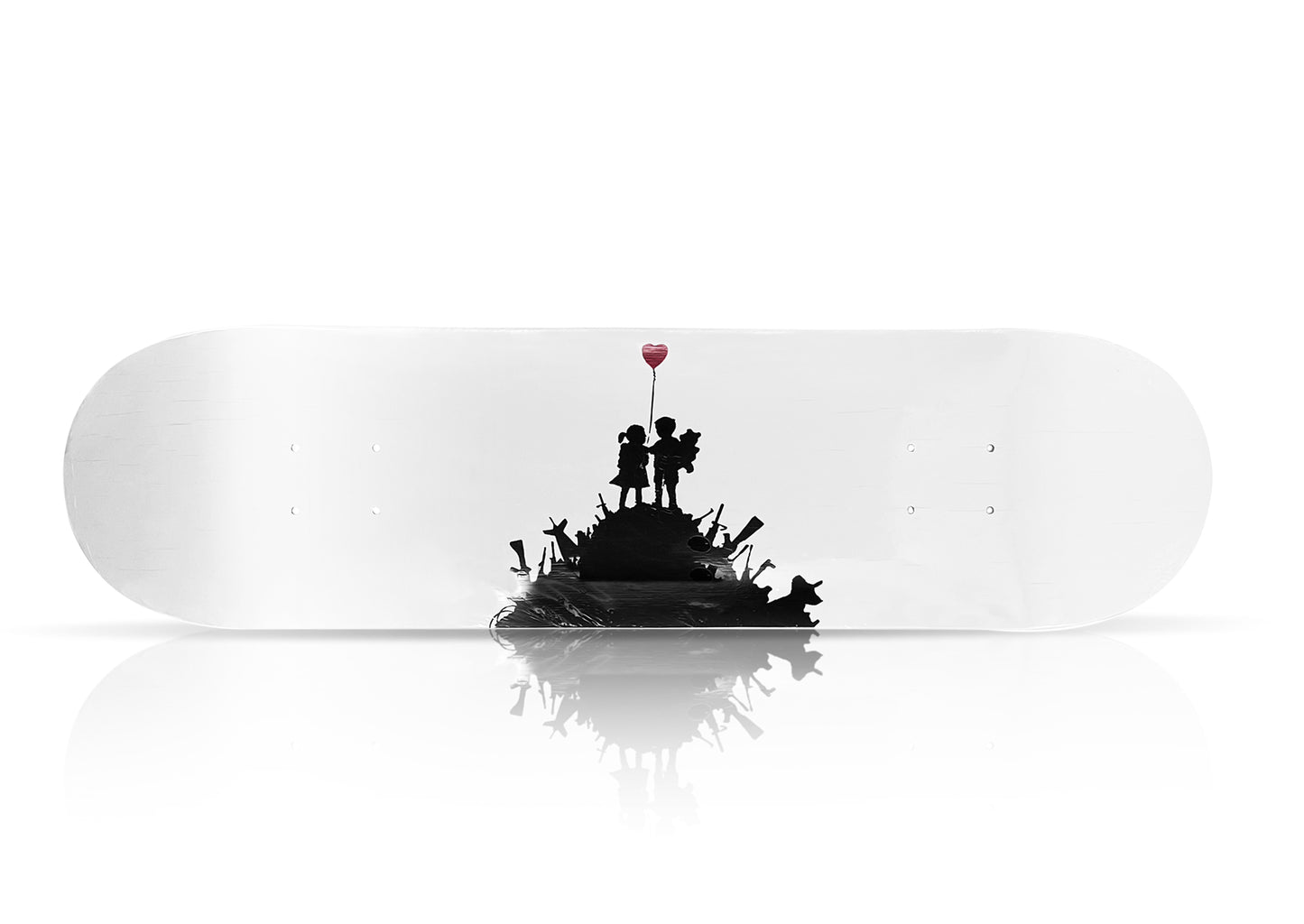 BANKSY (after) x MOCO 'Kids on Guns' (2020) Skateboard Deck