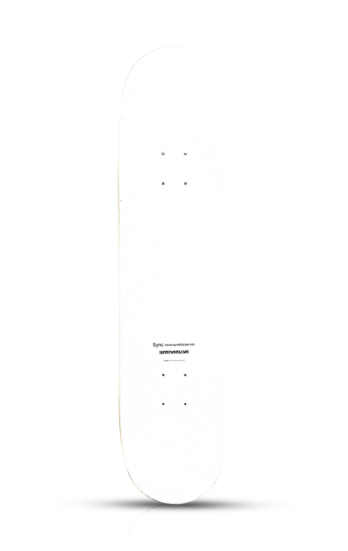 BANKSY x Brandalism 'Mona Launcher' (2019) Skateboard Deck (white)