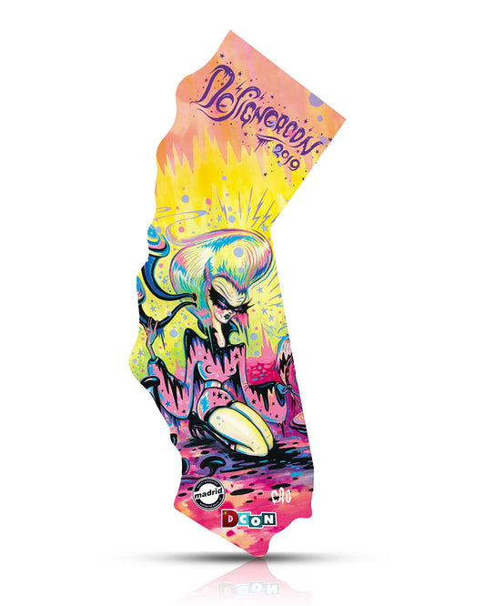 CAMILLE ROSE GARCIA 'DesignerCon 2019' (2019) Skateboard Deck